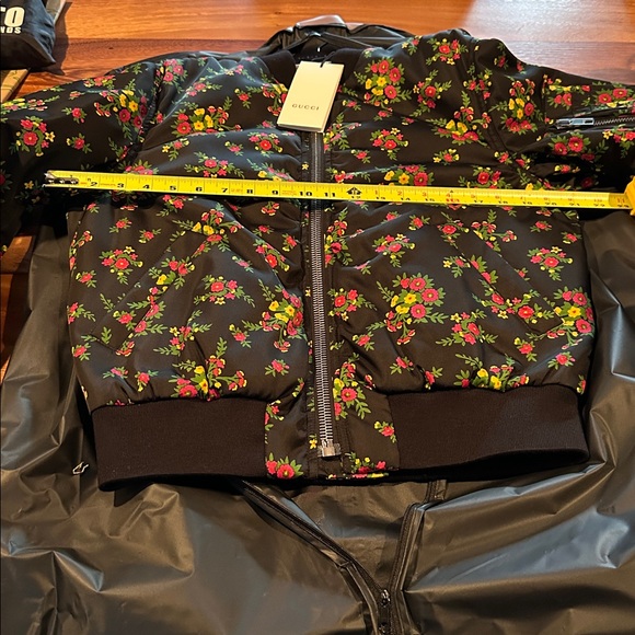 BNWT Gucci Floral Bouquets Print Bomber Jacket - Picture 9 of 10